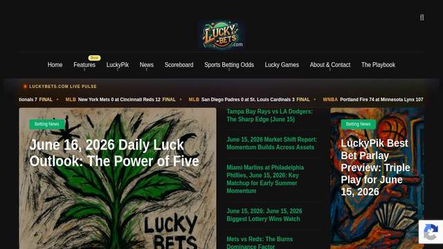 LuckyBets casino screenshot